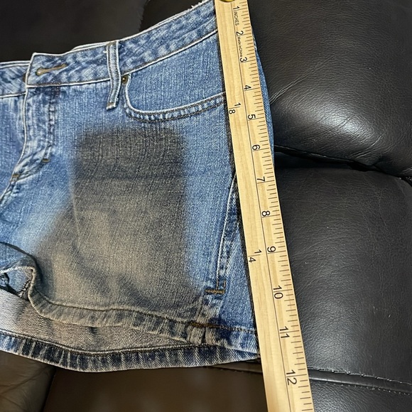 Mudd ❤️ Y2K size 9 Women's Blue Denim Shorts - Picture 9 of 11